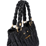 Miu Miu Quilted Leather Handbag