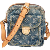 Louis Vuitton Monogram Denim Camera Crossbody Bag