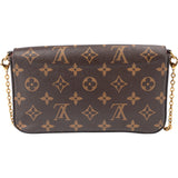 Louis Vuitton Canvas Monogram Felicie Crossbody Bag