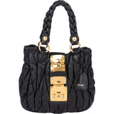 Miu Miu Quilted Leather Handbag
