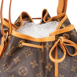 Louis Vuitton Canvas Monogram Sac Noe Petit Shoulder Bag