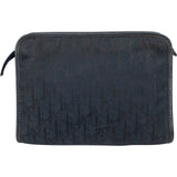 Christian Dior Satin Trotter Monogram Clutch