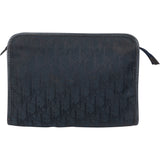 Christian Dior Satin Trotter Monogram Clutch