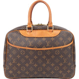 Louis Vuitton Canvas Monogram Deauville Handbag