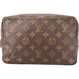 Louis Vuitton Canvas Monogram Trousse Toilette 23 Clutch