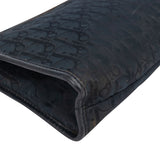 Christian Dior Satin Trotter Monogram Clutch