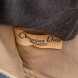 Christian Dior Satin Trotter Monogram Clutch