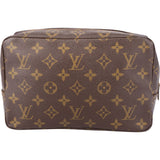 Louis Vuitton Canvas Monogram Trousse Toilette 23 Clutch