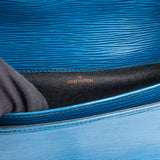 Louis Vuitton Bleu Epi Leather Cartouchiere MM Crossbody Bag