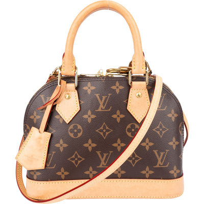 Louis Vuitton Canvas Monogram Alma BB Handbag