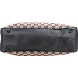 Gucci GG Monogram Bamboo Handbag