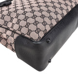 Gucci GG Monogram Bamboo Handbag
