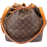 Louis Vuitton Canvas Monogram Sac Noe Petit Shoulder Bag