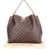 Louis Vuitton Canvas Monogram Graceful MM Handbag