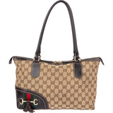 Gucci GG Monogram Horsebit Handbag