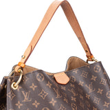 Louis Vuitton Canvas Monogram Graceful MM Handbag