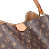 Louis Vuitton Canvas Monogram Graceful MM Handbag