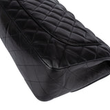 Chanel Quilted Lambskin Jumbo Single Flap Crossbody Bag