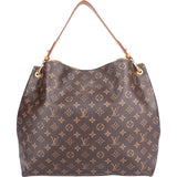 Louis Vuitton Canvas Monogram Graceful MM Handbag