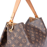 Louis Vuitton Canvas Monogram Graceful MM Handbag