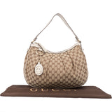Gucci GG Monogram Sukey Hobo Shoulder Bag