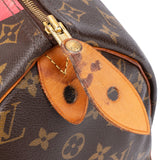 Louis Vuitton Canvas Monogram Limited V Granata Speedy 30 Handbag