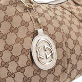 Gucci GG Monogram Sukey Hobo Shoulder Bag