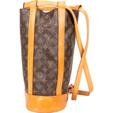 Louis Vuitton Canvas Monogram Randonnee Backpack