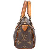 Louis Vuitton Canvas Monogram Mini Speedy Handbag
