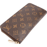 Louis Vuitton Canvas Monogram Zippy Wallet