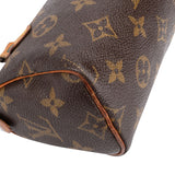 Louis Vuitton Canvas Monogram Mini Speedy Handbag