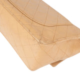 Chanel Quilted Lambskin 24K Gold Single Flap Crossbody Bag