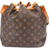 Louis Vuitton Canvas Monogram Sac Noe Petit Shoulder Bag