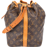 Louis Vuitton Canvas Monogram Sac Noe Petit Shoulder Bag