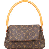 Louis Vuitton Canvas Monogram Looping PM Handbag