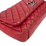 Chanel Quilted Iridescent Calfskin Single Flap Crossbody Bag