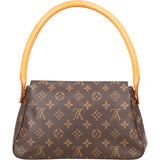 Louis Vuitton Canvas Monogram Looping PM Handbag