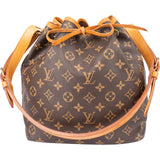Louis Vuitton Canvas Monogram Sac Noe Petit Shoulder Bag