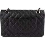 Chanel Quilted Lambskin Medium Double Flap Crossbody Bag