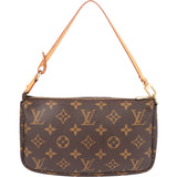Louis Vuitton Canvas Monogram Pochette Accessoire Handbag