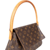 Louis Vuitton Canvas Monogram Looping PM Handbag