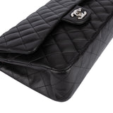 Chanel Quilted Lambskin Medium Double Flap Crossbody Bag