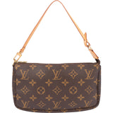 Louis Vuitton Canvas Monogram Pochette Accessoire Handbag