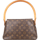 Louis Vuitton Canvas Monogram Looping PM Handbag