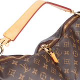 Louis Vuitton Canvas Monogram Sully MM Handbag