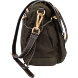 Prada Green Nylon Messenger Crossbody Bag