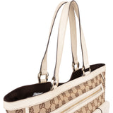 Gucci GG Monogram Abbey Double Pocket Handbag