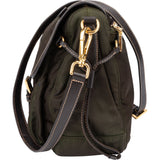 Prada Green Nylon Messenger Crossbody Bag