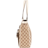Gucci GG Monogram Abbey Double Pocket Handbag