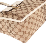 Gucci GG Monogram Abbey Double Pocket Handbag